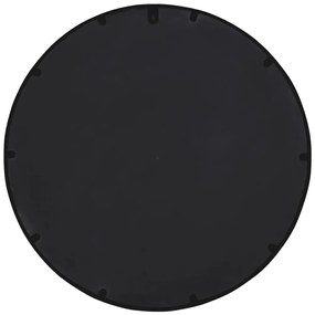Espelho em ferro p/ uso no interior 40x4 cm preto