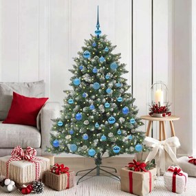 vidaXL Árvore de Natal Artificial Verde 150 cm PVC, Plástico e Aço