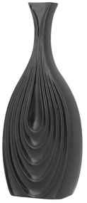 Vaso decorativo 39 cm preto THAPSUS Beliani