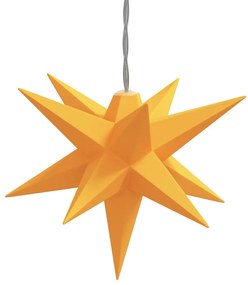 Luzes de Natal 10 LEDs 10 cm amarelo