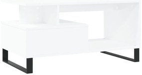 Mesa de centro 90x49x45 cm derivados de madeira branco