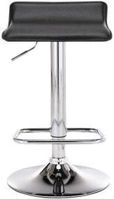 Conjunto de 2 bancos de bar Dyn 38 x 65-85 x 41 cm Preto