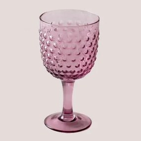 Pack De 4 Copos 32 Cl Em Vidro Ticris Rosa Hortensia - Sklum