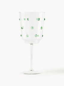 Copos de vinho em vidro borosilicato artesanal Nob, 2 uni.