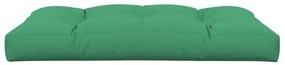 Almofadão para sofá de paletes 120x80x12 cm tecido verde