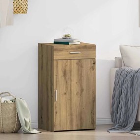 Sideboard vidaXL Artisan Carvalho 30x42,5x93 cm Madeira engenheirada