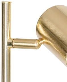 Candeeiro de pé moderno latão 3 luzes - Jeana