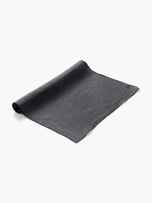 Corredor de mesa em linho com rebordo decorativo Kennedy