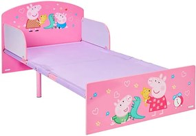CAMA PEPPA PIG INFANTIL INCLUI COLCHÃO E ALMOFADA 42.50x77x143 cm