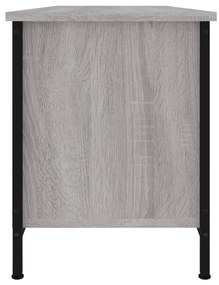 Móvel de TV 102x35x45 cm derivados de madeira cinzento sonoma