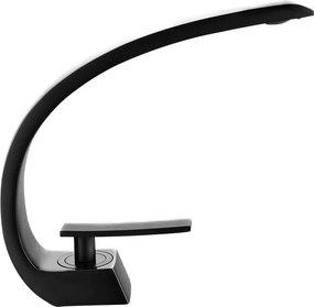 Mexen Lupus torneira de lavatório, preta - 746200-70