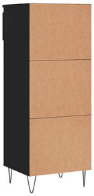 Sapateira 40x36x105 cm derivados de madeira preto
