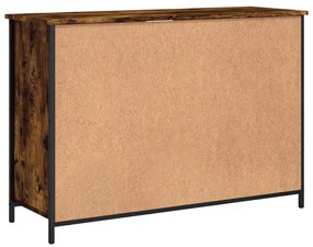 Aparador 100x35x70 cm derivados de madeira carvalho fumado