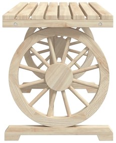3 pcs conjunto de jantar p/ jardim madeira de abeto maciça