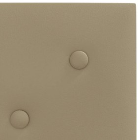 Painel parede 12pcs 30x30cm couro artificial 1,08 m² cappuccino