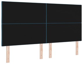 Cabeceira Design Blocos de Diamante Azul Escuro 180 cm Veludo