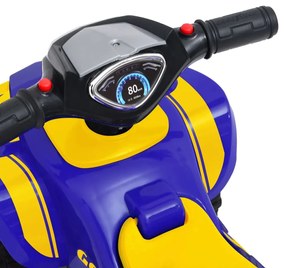 Moto-Quatro Infantil Good Year Azul