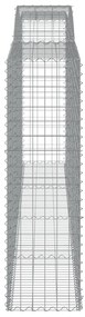 Cestos gabião arqueados 5pcs 400x50x160/180cm ferro galvanizado