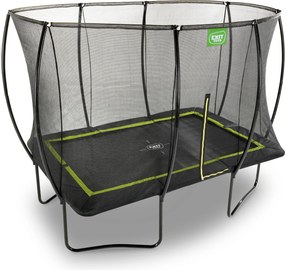 Trampolim retangular Silhouette 244 x 366 cm - preto