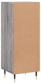Aparador 34,5x34x90 cm derivados de madeira sonoma cinzento