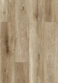 Mexen Long Creek painéis vinílicos 1240 x 182 mm SPC 6,5 mm, base IXPE 1,5 mm, 4 V-Fuga, Carvalho - F1050-1240-182-505-4V1-01