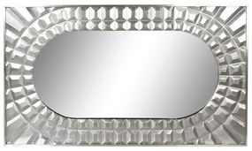 Espelho de Parede Dkd Home Decor Prateado Madeira de Mangueira (154 X 4 X 92 cm)