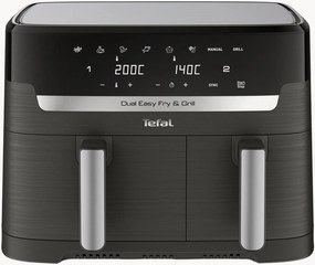 Fritadeira de ar quente Dual Easy Fry & Grill