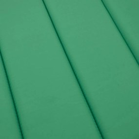 Almofadão p/ espreguiçadeira 186x58x4 cm tecido oxford verde