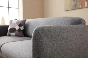 Sofá-Cama de Canto Venus – Cinzento – 265x80x163 cm