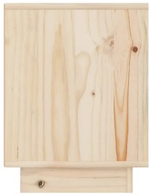Mesa de cabeceira 40x30x40 cm madeira de pinho maciça