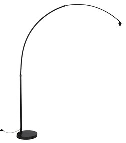 Modern black arch lamp XXL without shade Moderno
