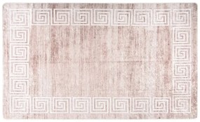 Tapete lavável antiderrapante 120x180 cm bege