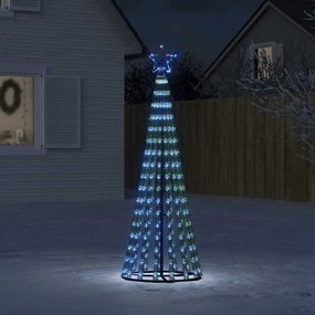 vidaXL LED Árvore de Natal 275 LEDs Azul 180 cm