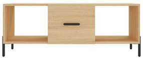 Mesa de centro 102x50x40 derivados de madeira carvalho sonoma