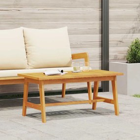 Mesa de Café vidaXL 90x45x40 cm Madeira Sólida de Acácia