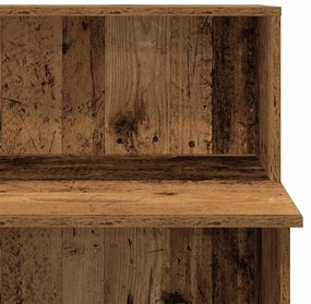 Balcão de recepção 100x50x103,5 cm deriv. madeira madeira velha