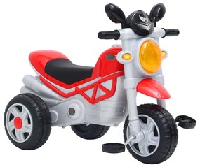 80339 vidaXL Triciclo infantil vermelho