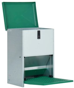 Alimentador de capoeira automático com pedal 12 kg