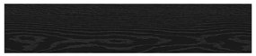 Prancha de Estante para Livros 4 pcs Preto 100 x 40 x 1.5cm
