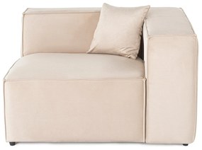 Sofá de 1 Lugar Lora – Creme – 110x108x65 cm