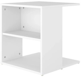 Mesa de apoio 45x45x48 cm contraplacado branco