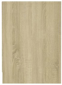 Móvel de TV 102x37,5x52,5 cm derivados madeira carvalho sonoma