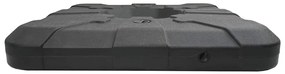Conjunto de Base de Guarda-chuva de 2 Peças: 110 kg de Areia ou 70 kg