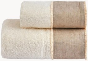 Conjunto de toalhas em algodão Nicol, conjunto de 2