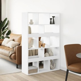 vidaXL Divisória 100x33x156,5 cm derivados de madeira branco