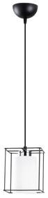 Candeeiro de Teto Swank – Preto – 15 cm x 113 cm