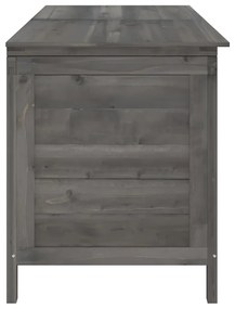 Caixa arrumação p/ jardim 150x50x56,5 cm abeto maciço antracite