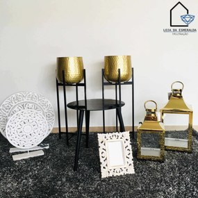 Lanternas Decorativas | Dourado - Pequeno