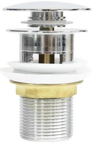 Conjunto de móveis de casa de banho derivados de madeira branco