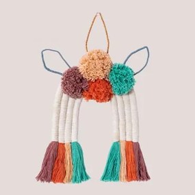 Tapeçaria Decorativa (40x60 Cm) Edalyn Kids Multicor Soft - Sklum